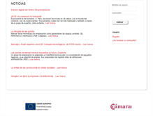 Tablet Screenshot of emprendedoresenelcomercio.camarahuesca.com